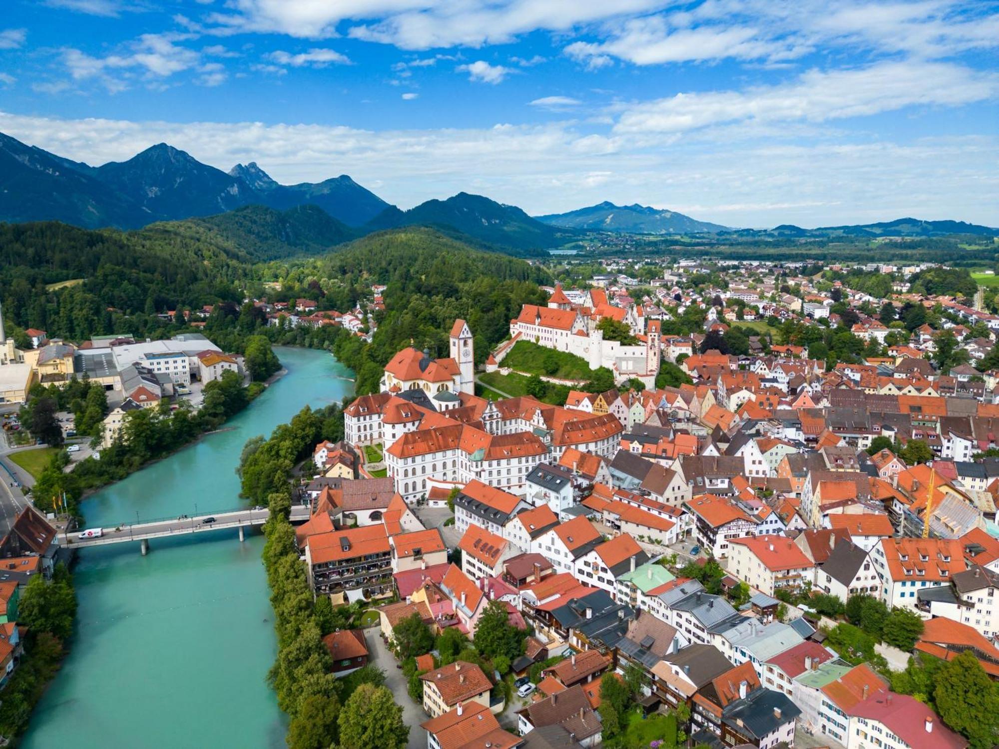 Ferienbungalow Krahnke Füssen Buitenkant foto